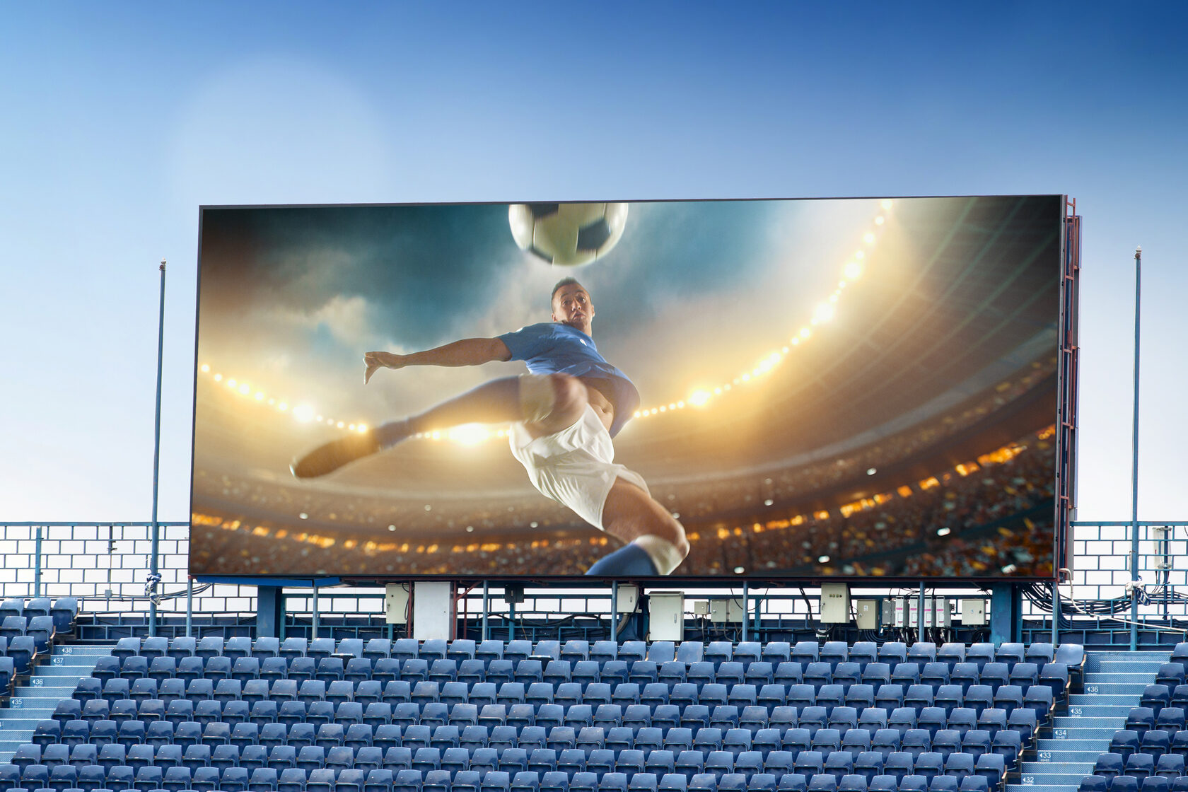 Аренда светодиодного экрана для спортивных мероприятий